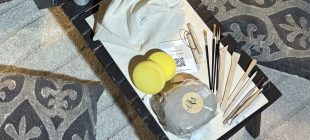 Black White Square Interior Designer Logo